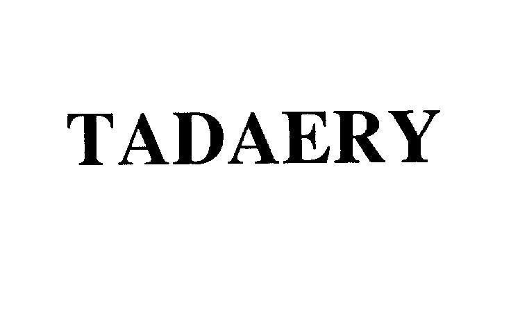 Mẫu nhãn hiệu TADAERY