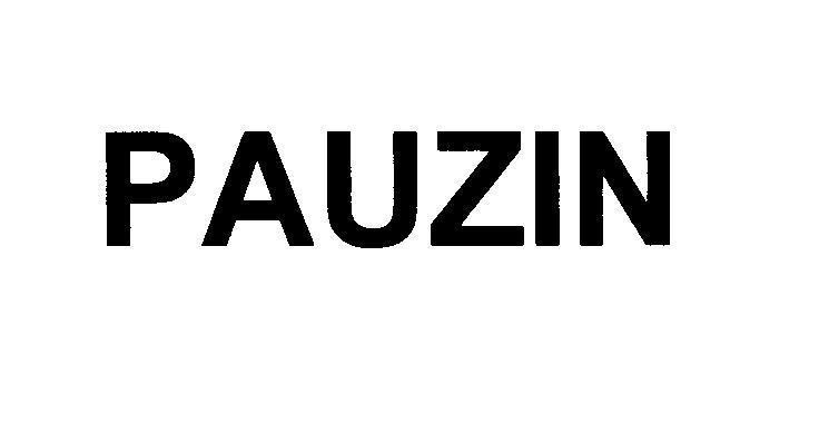 Mẫu nhãn hiệu PAUZIN