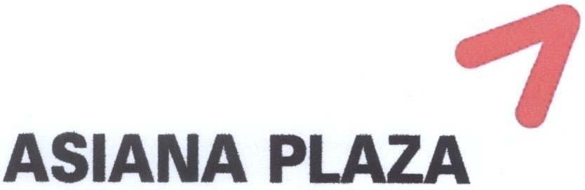 Mẫu nhãn hiệu ASIANA PLAZA