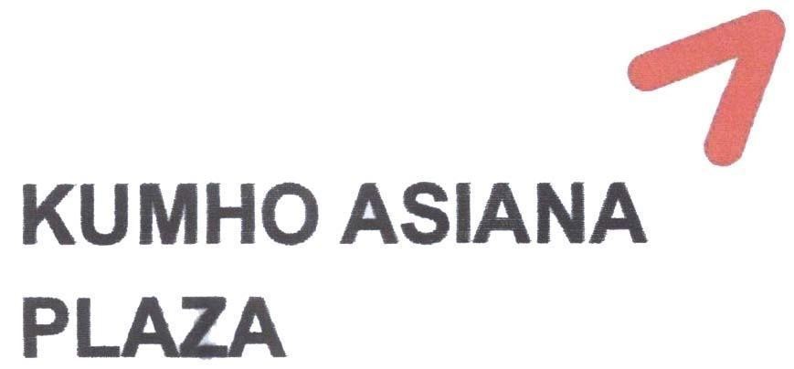 Mẫu nhãn hiệu KUMHO ASIANA PLAZA
