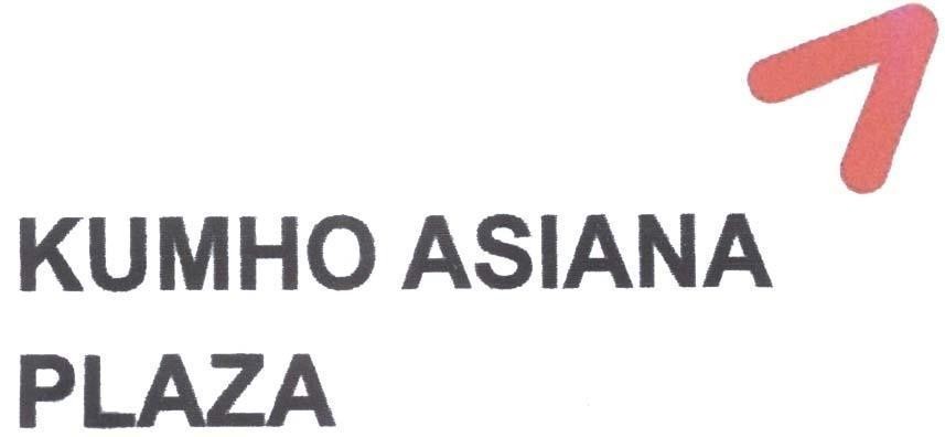 Mẫu nhãn hiệu KUMHO ASIANA PLAZA