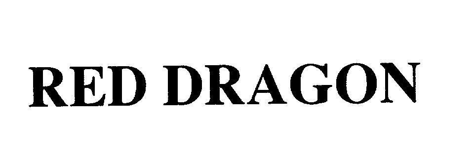 Mẫu nhãn hiệu RED DRAGON