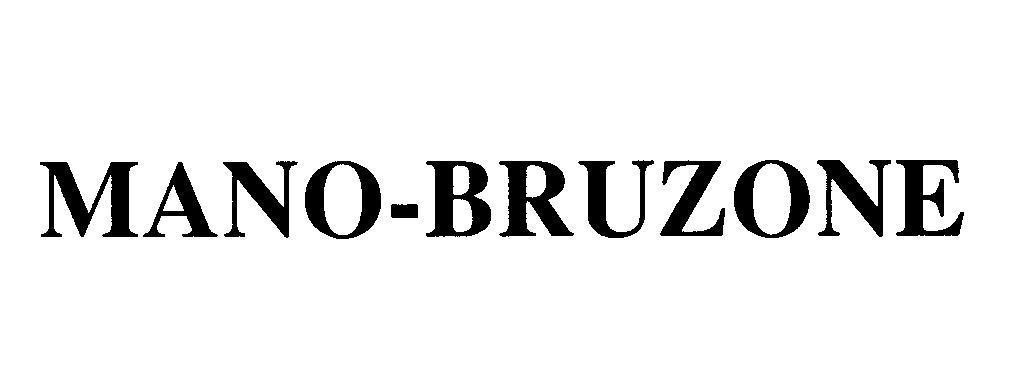 Mẫu nhãn hiệu MANO-BRUZONE