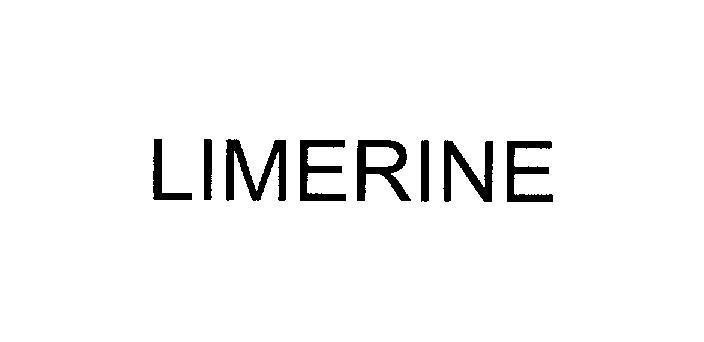 Mẫu nhãn hiệu LIMERINE