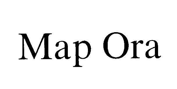 Mẫu nhãn hiệu MAP ORA