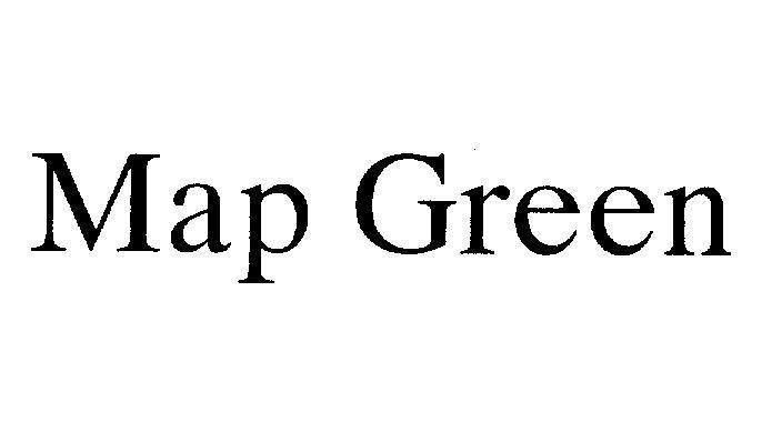 Mẫu nhãn hiệu MAP GREEN