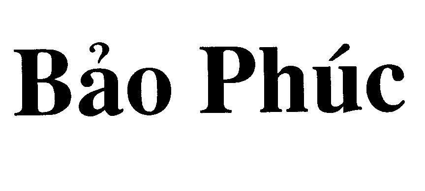 Mẫu nhãn hiệu Bảo Phúc