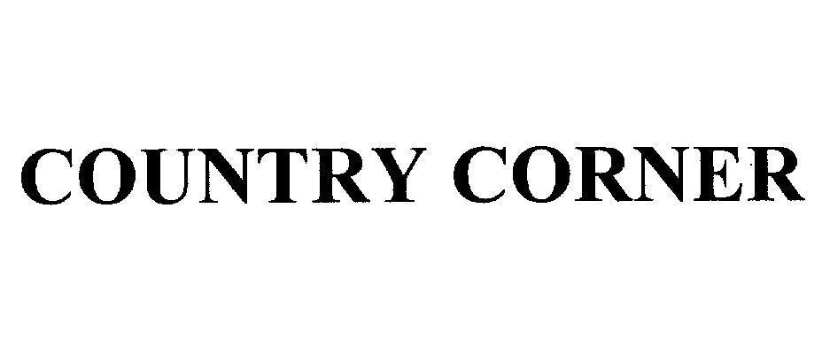 Mẫu nhãn hiệu COUNTRY CORNER