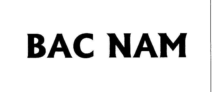 Mẫu nhãn hiệu BAC NAM