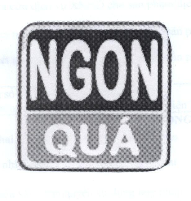 Mẫu nhãn hiệu Ngon quá