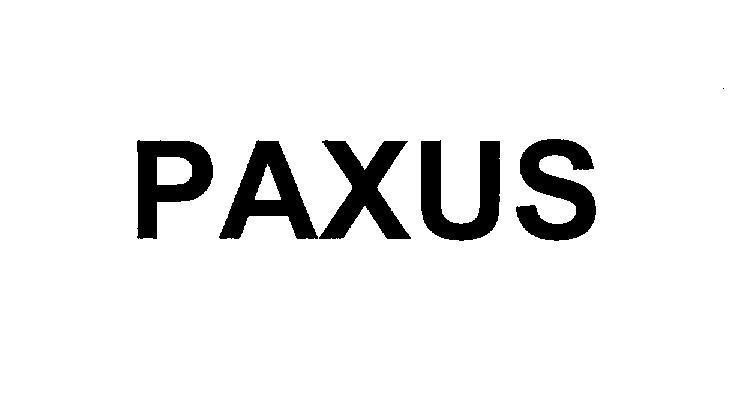 Mẫu nhãn hiệu PAXUS