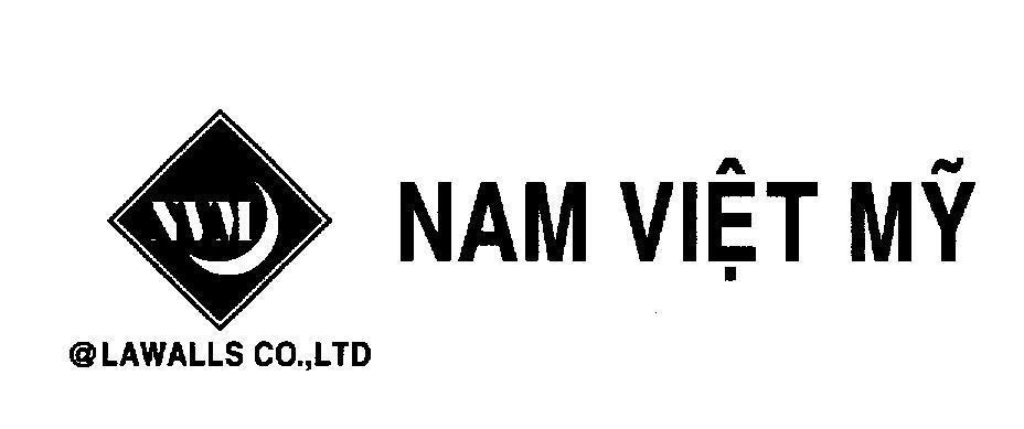 Mẫu nhãn hiệu NVM Nam Việt Mỹ @ LAWALLS CO., LTD