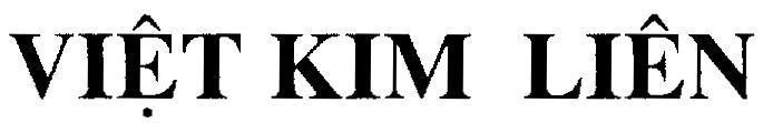Mẫu nhãn hiệu Việt Kim Liên