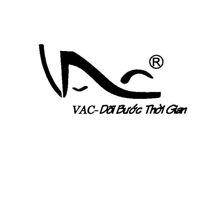 Mẫu nhãn hiệu V A C VAC Dõi Bước Thời Gian