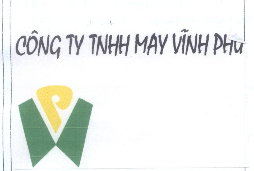 Mẫu nhãn hiệu Công ty TNHH may Vĩnh Phú VP