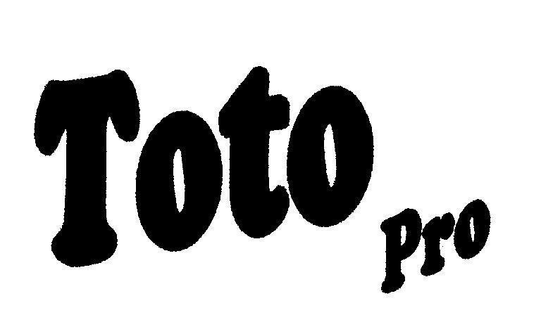 Mẫu nhãn hiệu Toto Pro