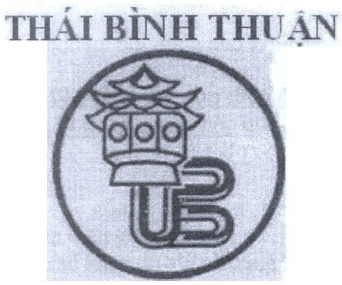 Mẫu nhãn hiệu Thái Bình Thuận