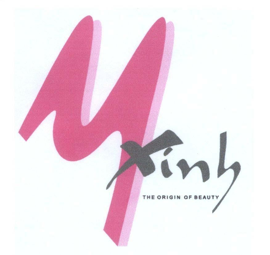 Mẫu nhãn hiệu MXINH M XINH THE ORIGIN OF BEAUTY