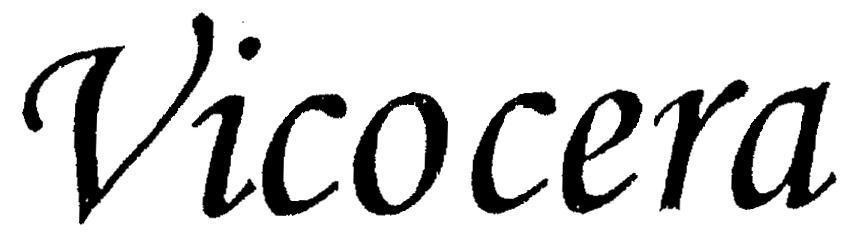 Mẫu nhãn hiệu VICOCERA