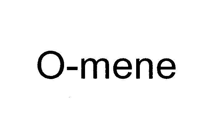 Mẫu nhãn hiệu O-mene