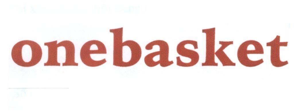 Mẫu nhãn hiệu ONEBASKET