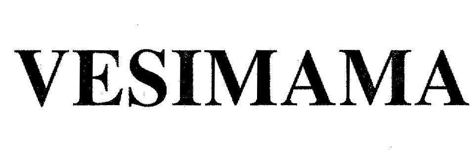 Mẫu nhãn hiệu VESIMAMA