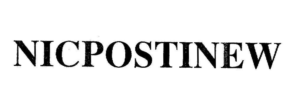 Mẫu nhãn hiệu NICPOSTINEW