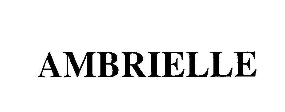 Mẫu nhãn hiệu AMBRIELLE