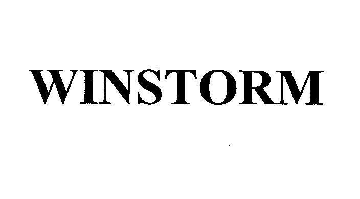 Mẫu nhãn hiệu WINSTORM