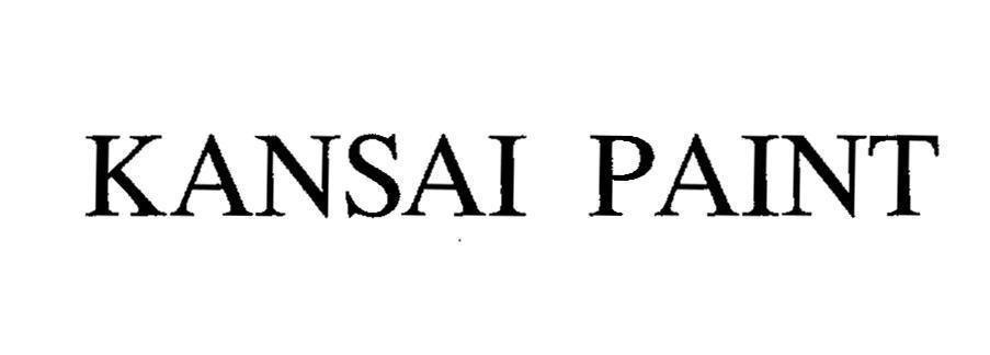 Mẫu nhãn hiệu KANSAI PAINT
