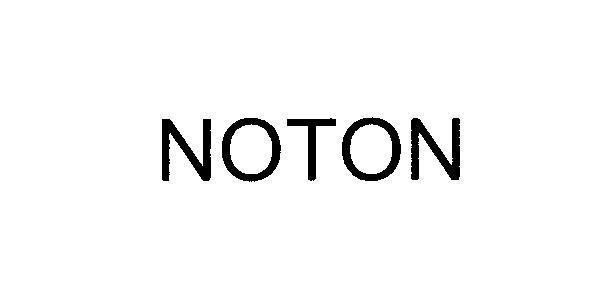 Mẫu nhãn hiệu NOTON