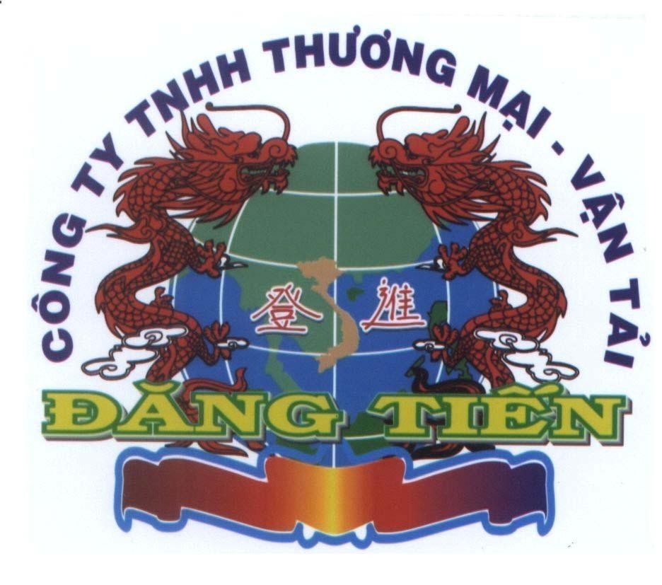 Mẫu nhãn hiệu Công ty TNHH thương mại - vận tải Đăng Tiến