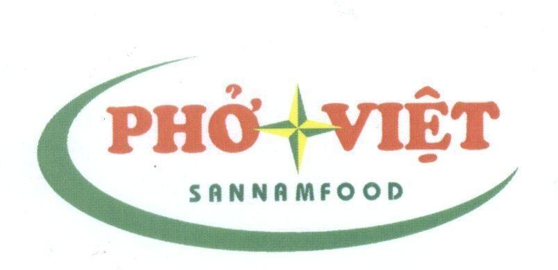 Mẫu nhãn hiệu Phở Việt SANNAMFOOD