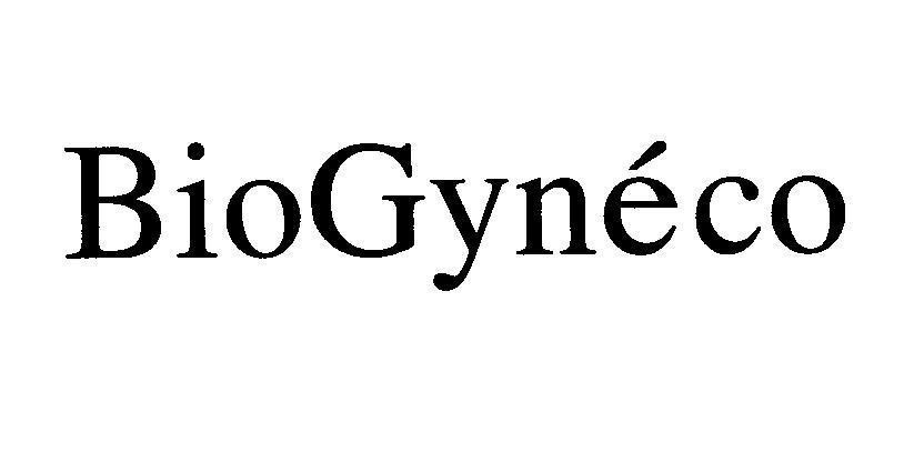 Mẫu nhãn hiệu BioGynéco
