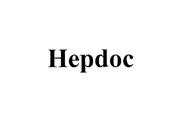 Mẫu nhãn hiệu HEPDOC