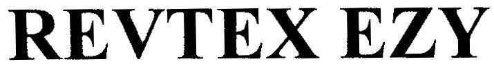 Mẫu nhãn hiệu REVTEX EZY