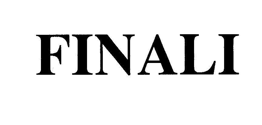 Mẫu nhãn hiệu FINALI