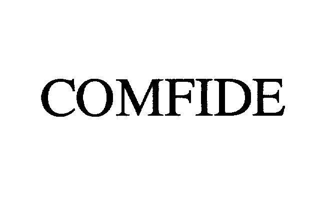 Mẫu nhãn hiệu COMFIDE
