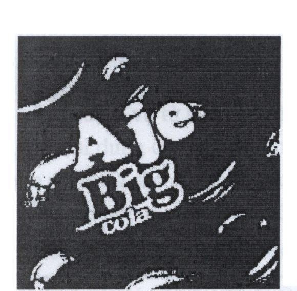 Mẫu nhãn hiệu AJE BIG COLA