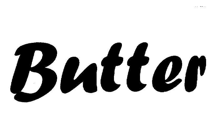 Mẫu nhãn hiệu BUTTER