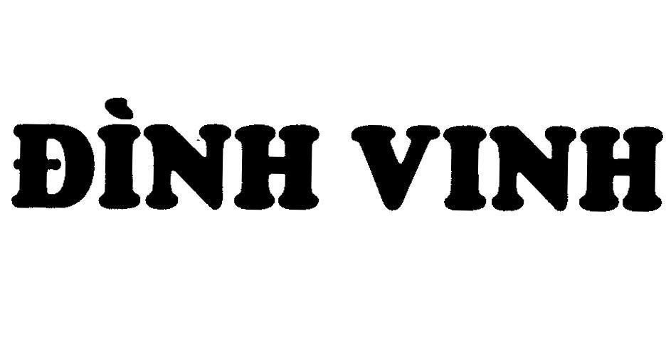 Mẫu nhãn hiệu Đình Vinh
