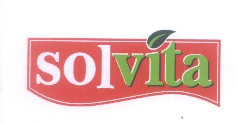 Mẫu nhãn hiệu SOLVITA