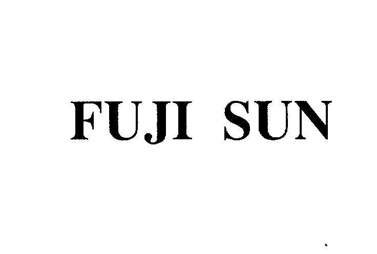 Mẫu nhãn hiệu FUJI SUN