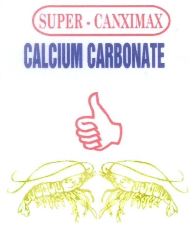 Mẫu nhãn hiệu SUPER-CANXIMAX CALCIUM CARBONATE