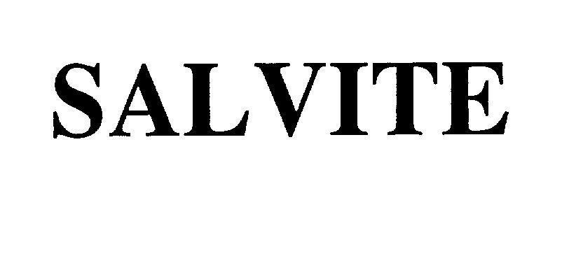 Mẫu nhãn hiệu SALVITE