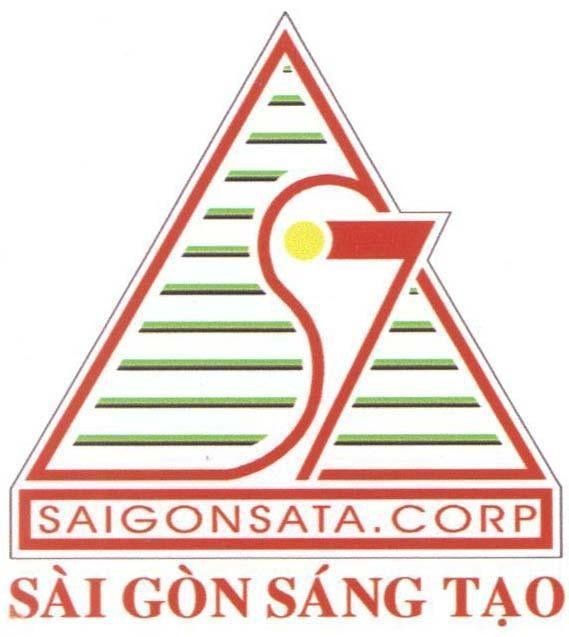 Mẫu nhãn hiệu ST SAIGONSATA.CORP Sài Gòn sáng tạo