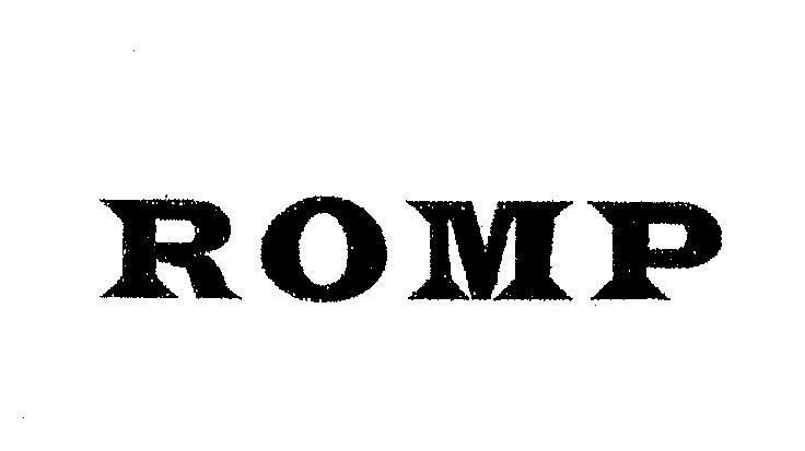 Mẫu nhãn hiệu ROMP