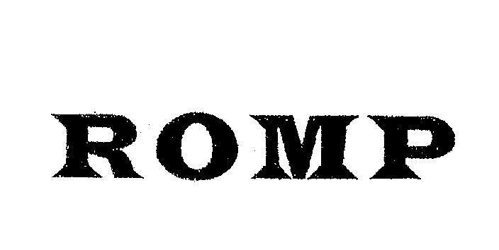 Mẫu nhãn hiệu ROMP