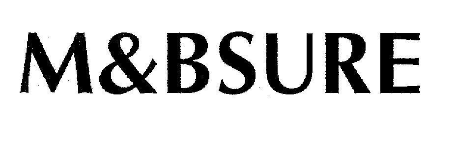 Mẫu nhãn hiệu M&BSURE