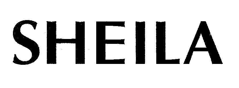 Mẫu nhãn hiệu SHEILA